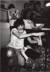 Yau Ching with a all-female crew