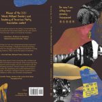 Book cover, *for now I am sitting here growing transparent*, London edition, Dec. 2025.